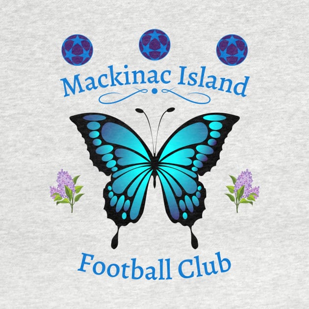 Mackinac Island Football Club by Great Lakes ShirtWorks